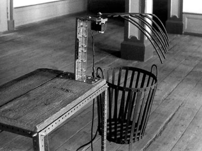 Wing Motor, Installation Schloß Plüschow, 1992